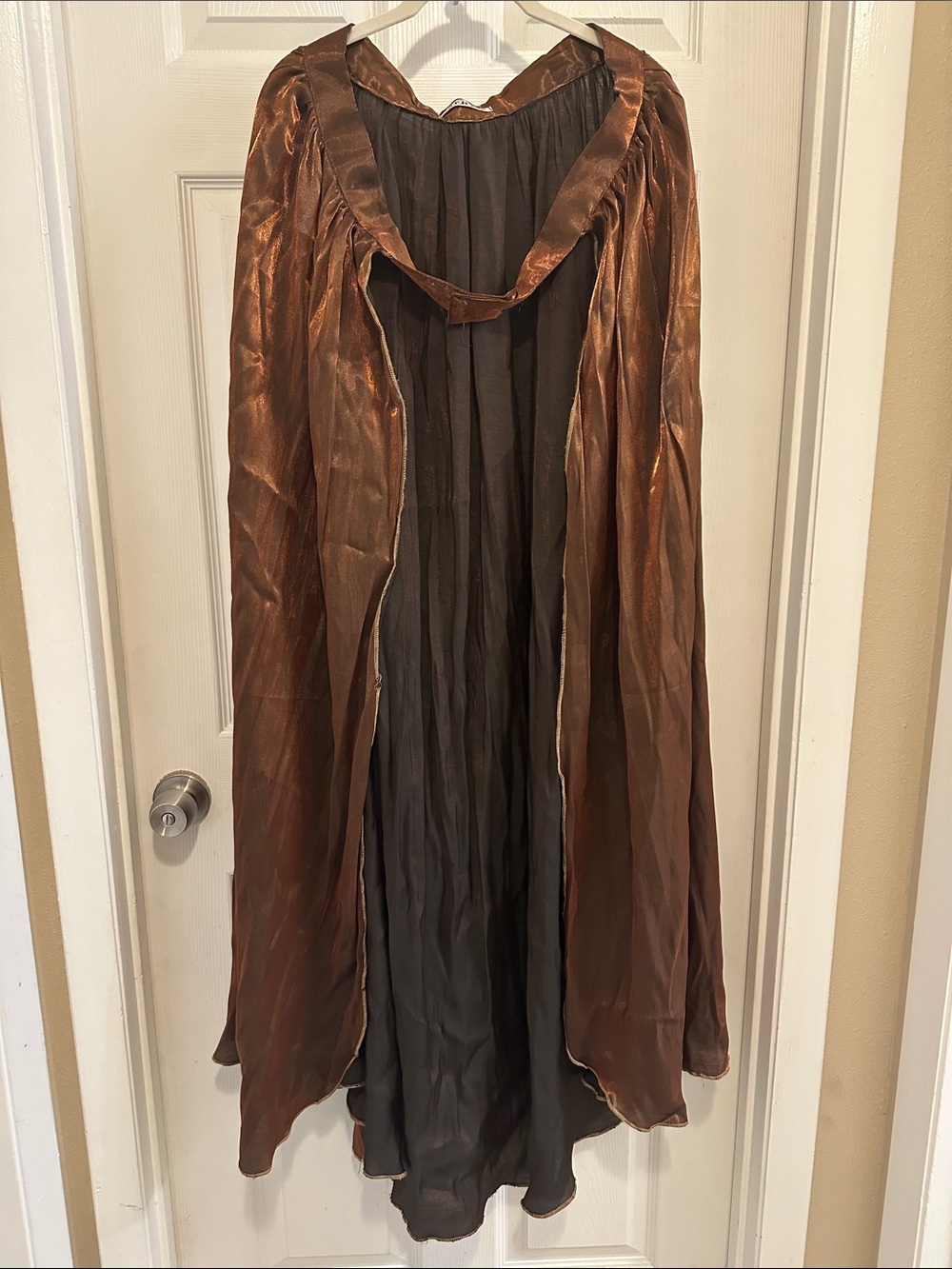 Metallic Gordy Vintage Copper Brown Cape Skirt 🔥🔥